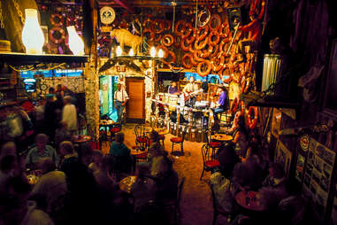 Band playing Red Dog Bar, Juneau, Alaska