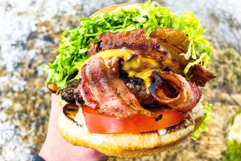 bacon burger