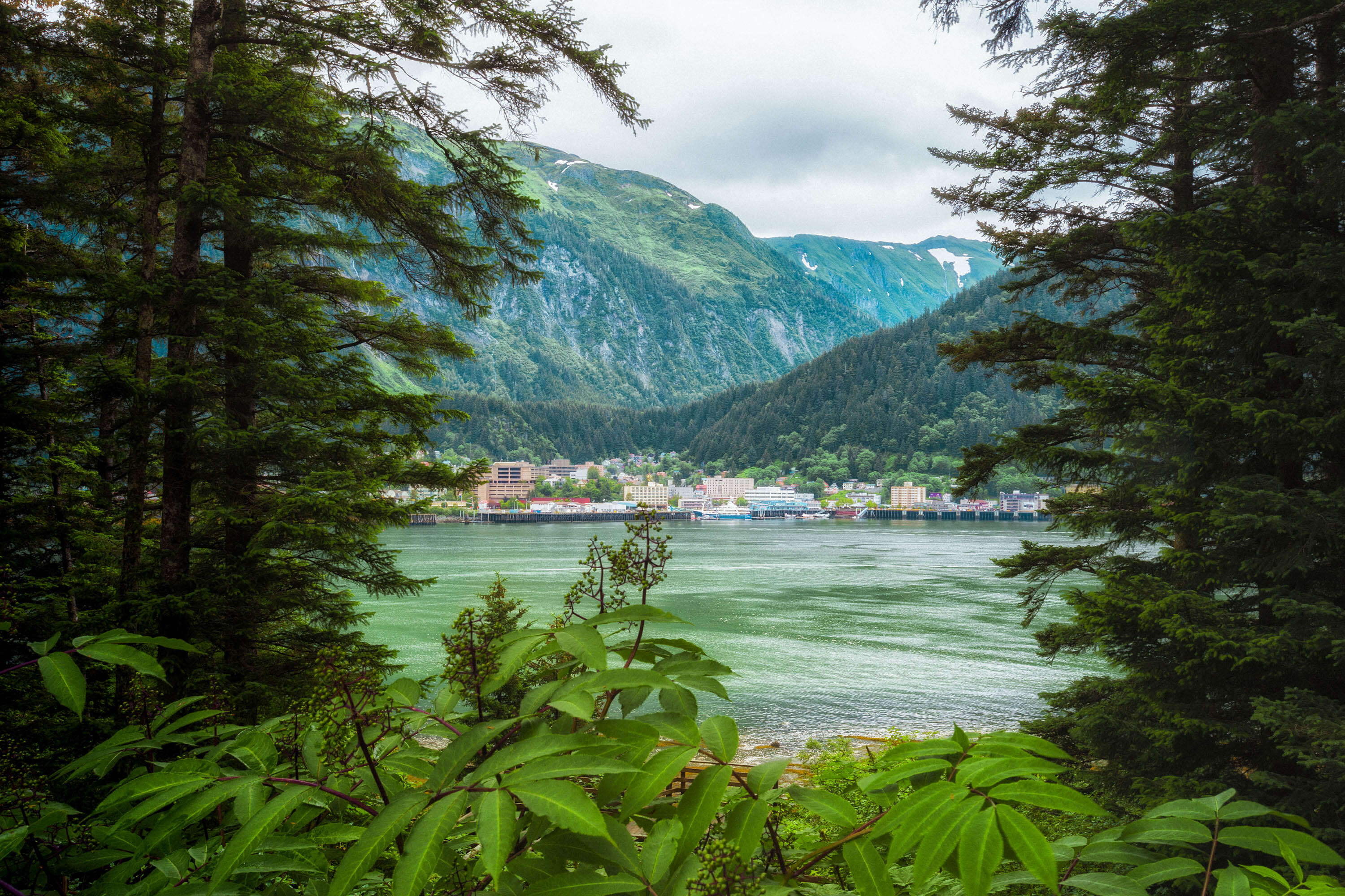 Gastineau Channel as seen from Douglas Island