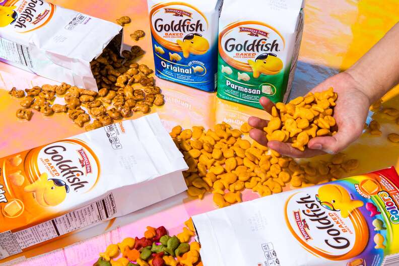 types of goldfish crackers