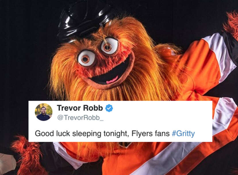 Philadelphia Flyers Mascot Gritty is Terrifying People on Social