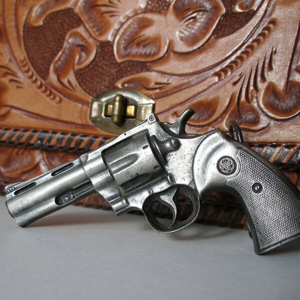 Colt 45 Python Belt Buckle - Own - Thrillist San Diego