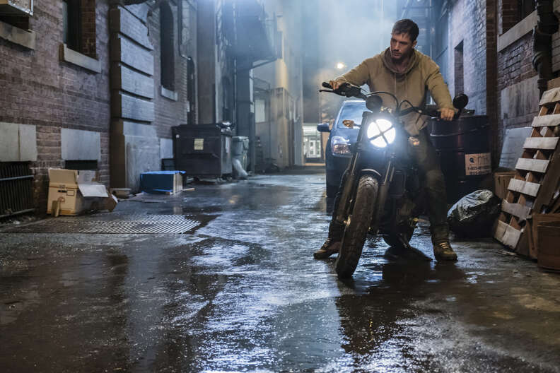 tom hardy venom bike