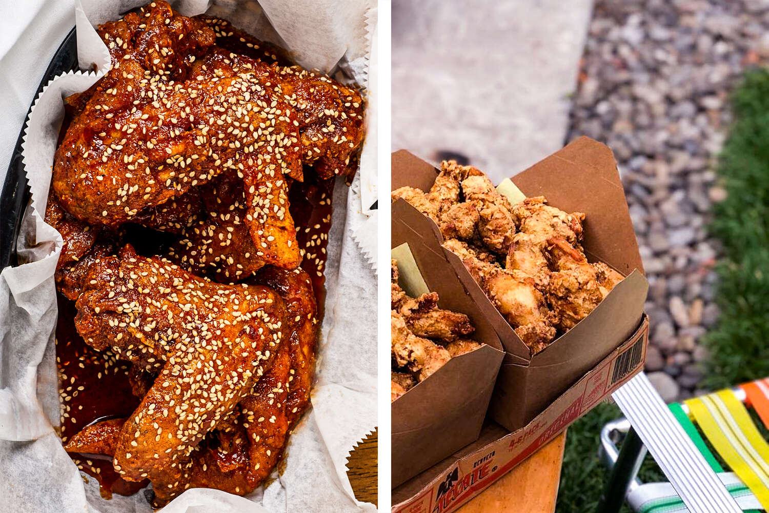 Korean types of fried chicken
