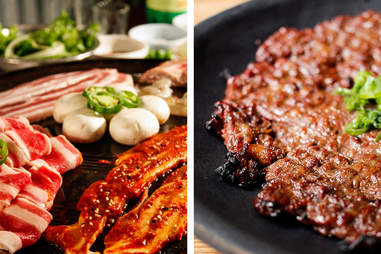 Meat platters - Korean food