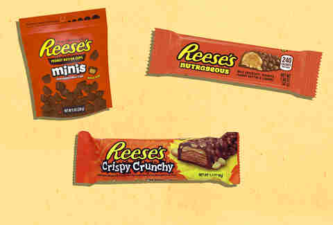 candy reese thrillist peanut reeses ranked butter bars