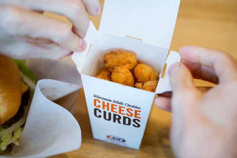 A&W Cheese curds