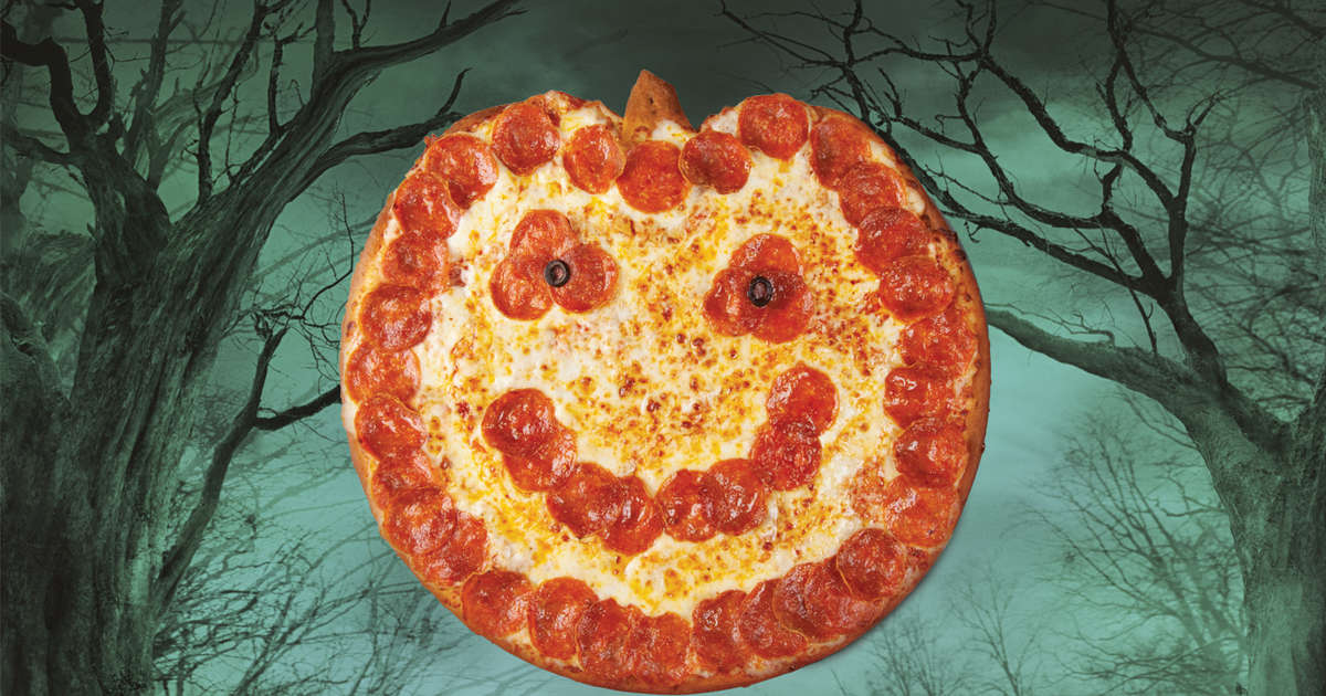 Papa John's Halloween Pizza JackO'Lantern Pizzas for Halloween
