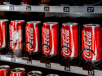 Coca-Cola Vending Machine Mistakenly Says Hello Death - Thrillist