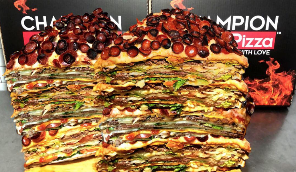 Champion Pizza's 45-Pound Pizza Benefits Hurricane Florence Recovery ...