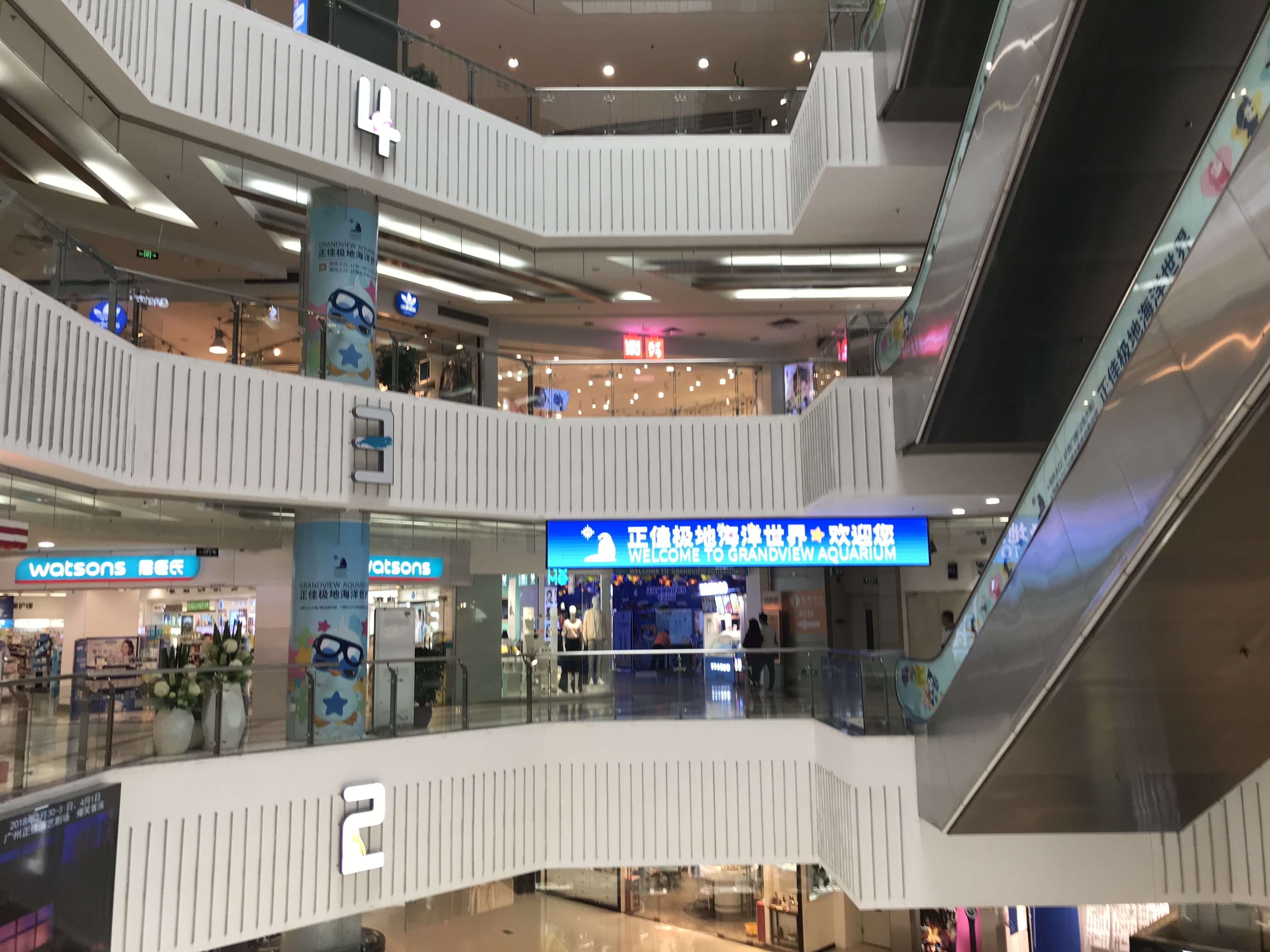 Shopping mall in China