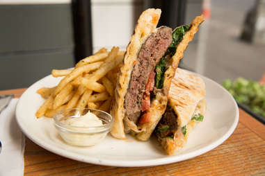 Ruby's NYC burger