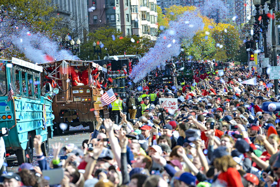Boston Red Sox World Series Parade 2018: Parade Route Map ...