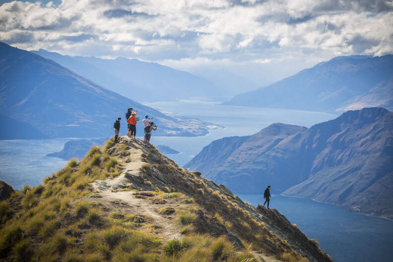 Roy's Peak in Wanaka, New Zealand