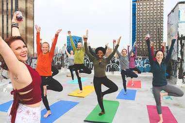 Drunk Yoga/The Uplift Experience at All Sport Fishkill 12/16