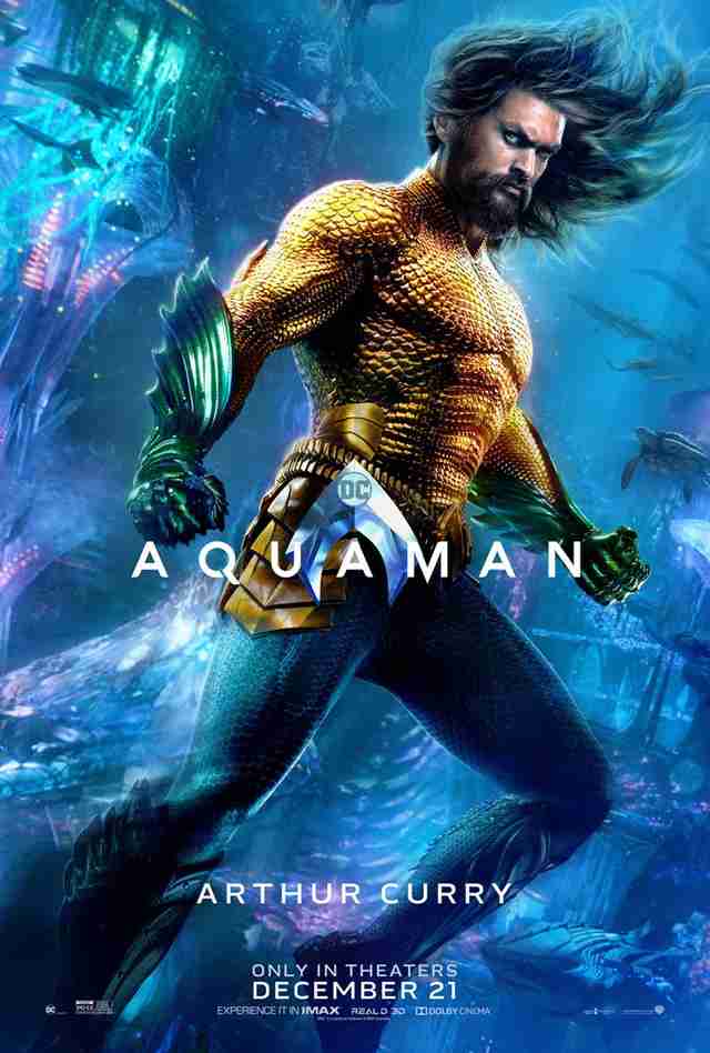 Aquaman Movie Posters: The New Character Posters Are 