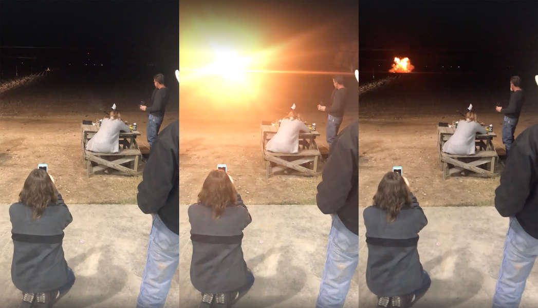 Woman Throws Herself a Divorce Party & Blows Up Her Wedding Dress