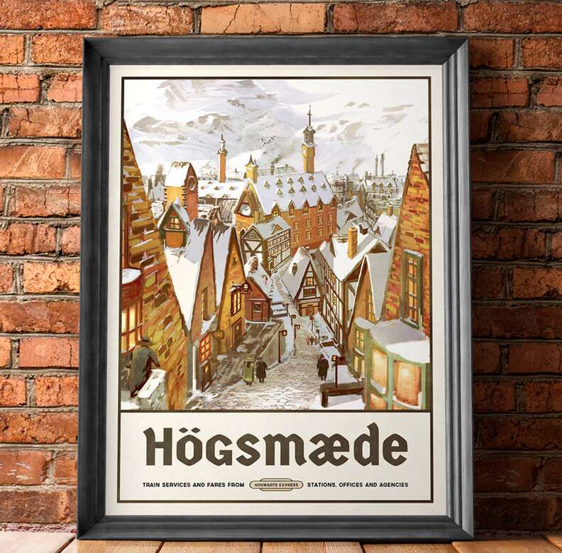 Hogsmeade Tourism Poster 