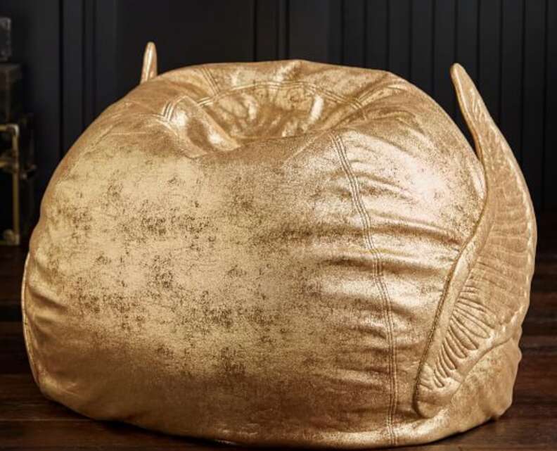 golden snitch bean bag chair