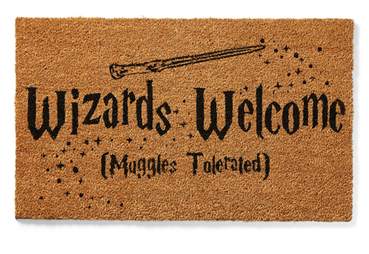 wizards welcome welcome mat