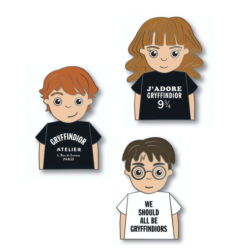 gryffindior pin set