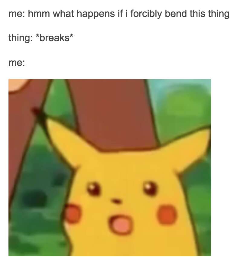 surprised pikachu