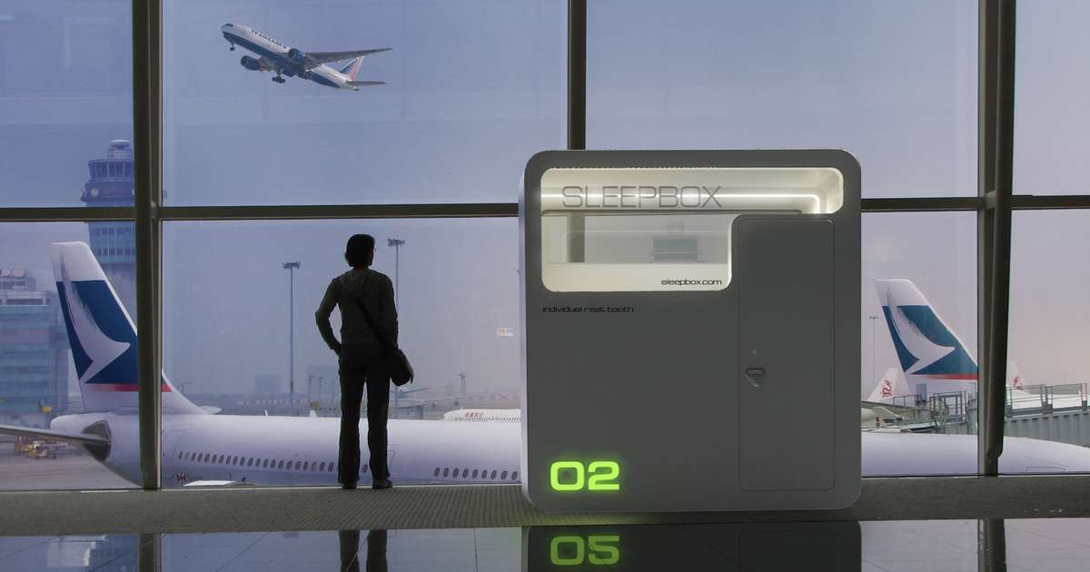 Sleepbox Nap Pods Are Now at the Washington Dulles Airport Thrillist