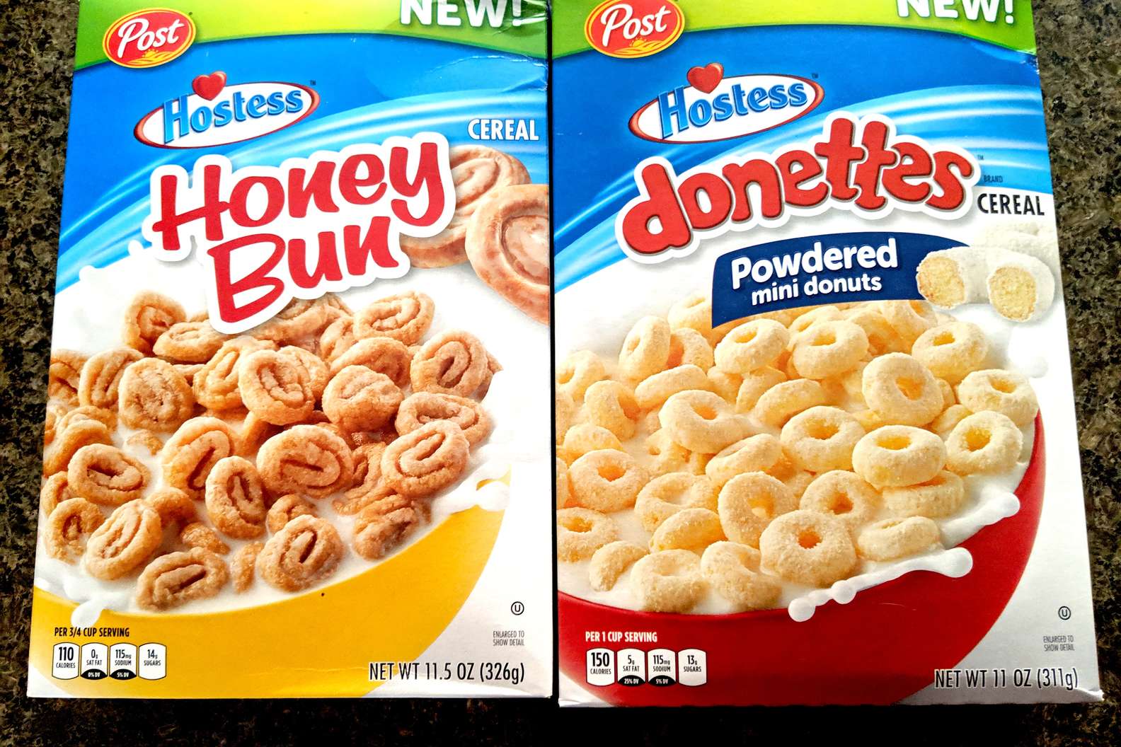 Hostess New Donettes and Honey Bun Cereals, Tested and ...