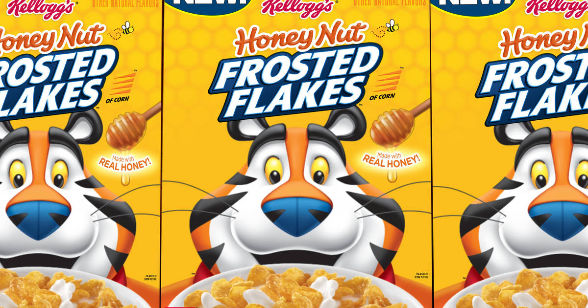 Kellogg's New Honey Nut Frosted Flakes Cereal is Trolling General Mills -  Thrillist
