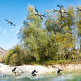Team Red Bull Pro Wakeboarder Uses Drone for Sport