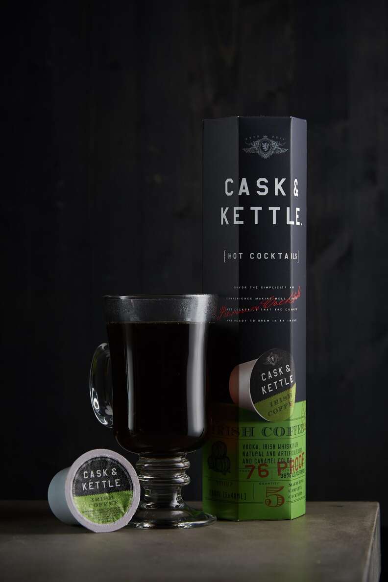 Kask & Kettle hot Irish coffee