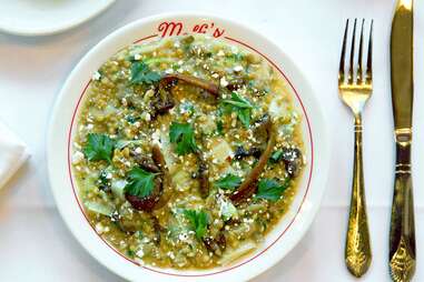 Roasted Mushrooms & Farro