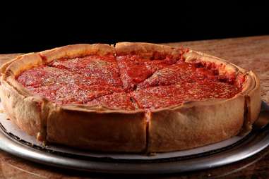 deep dish pizza