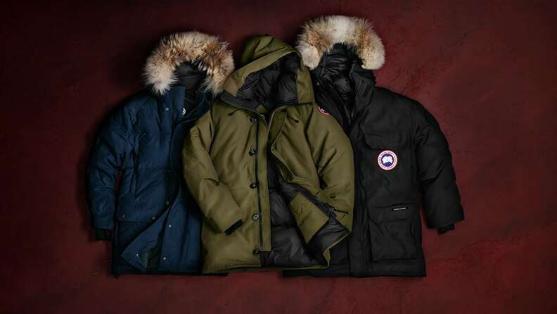 Coyote fur coat canada sales goose