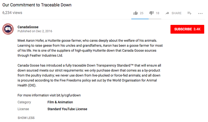 canada goose web email