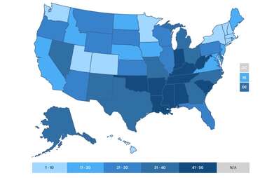 Healthiest States in the US in 2018: Every State Ranked by Healthiness ...