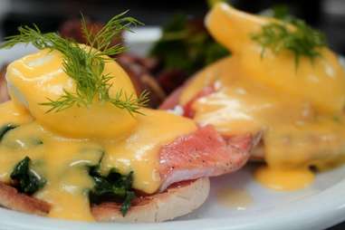 Crescent Grill eggs benedict