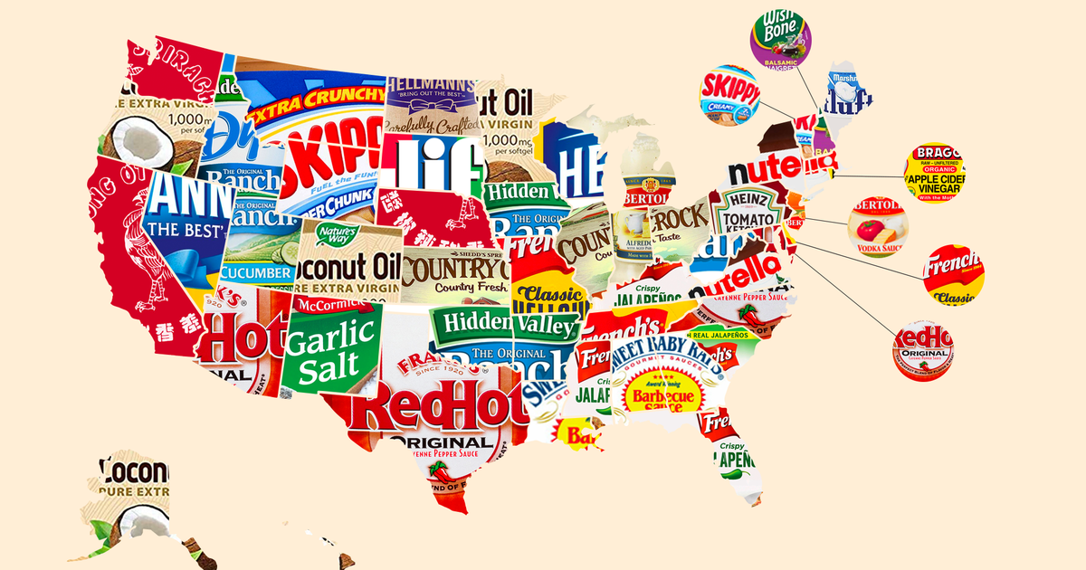 Most Popular  Item in Every State