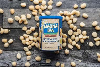 macadamia nuts on table