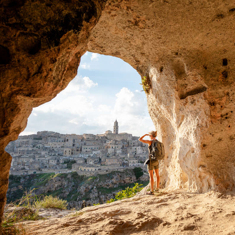 cave of Matera, Basilicata, Italy