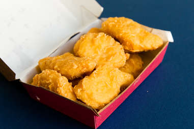 chicken mcnuggets in a box