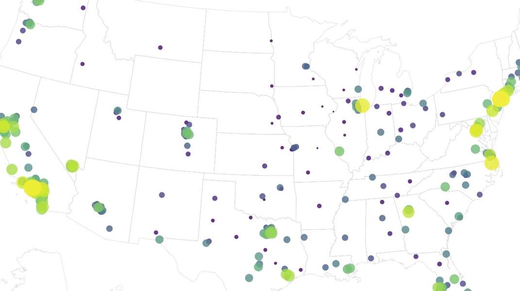 Most Stressed Cities in US of 2019, Ranked and Mapped - Thrillist