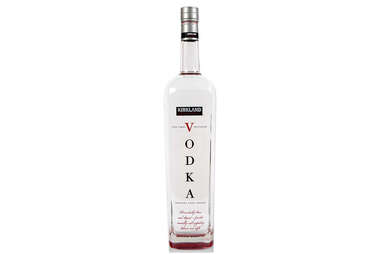 Kirkland Vodka bottle liquor spirits alcohol costco