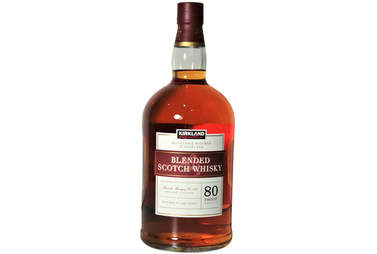 Kirkland Scotch bottle
