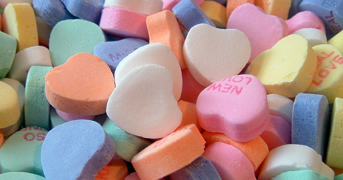 Necco Sweethearts Motto Candy Hearts, Pantry