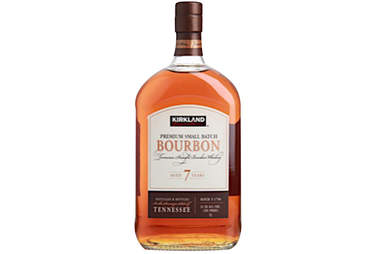 Kirkland Bourbon bottle