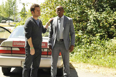 james roday rodriguez and dule hall in psych