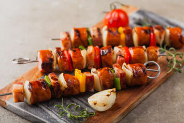 Grilled skewers