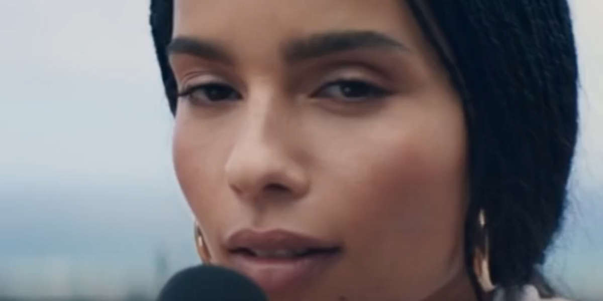 zoe kravitz michelob