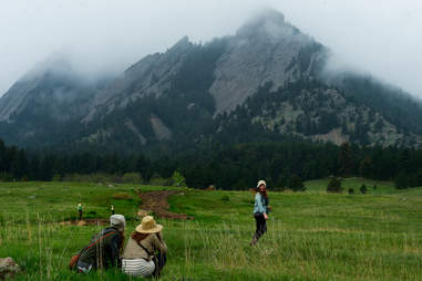 flatirons rock formation